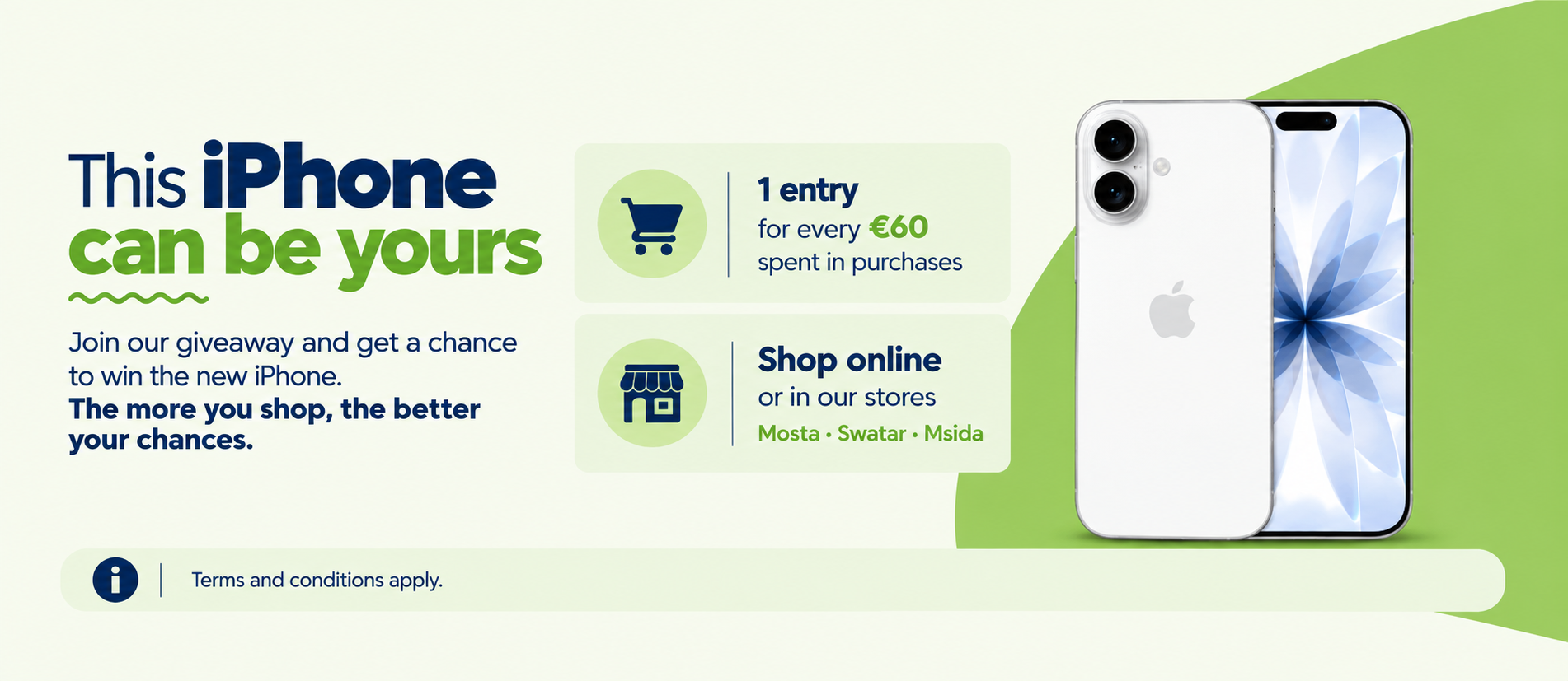 Win an iPhone 17