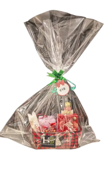 Red Christmas Basket