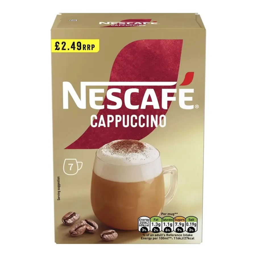 Nescafé Gold Cappuccino 7 Sachets 108.5g