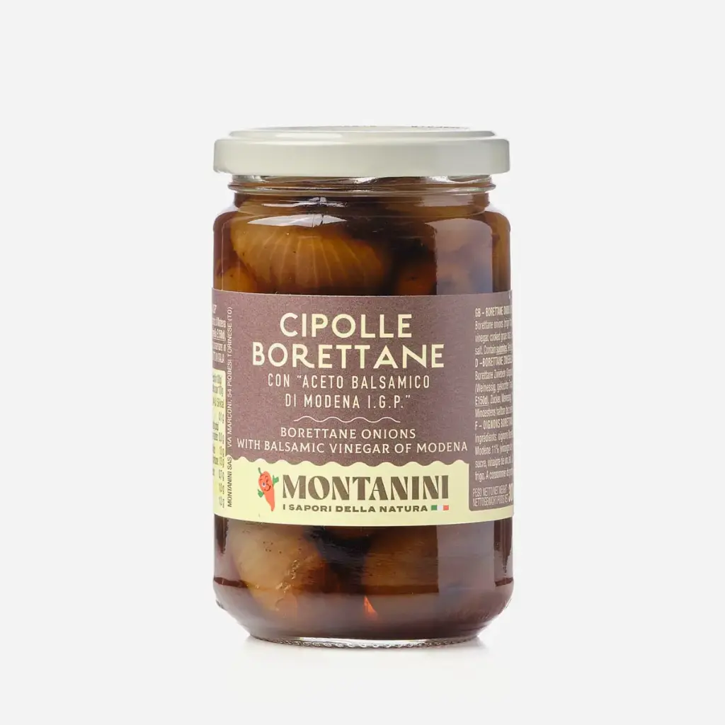 Montanini Pickled onions in Aceto Balsamico 300g