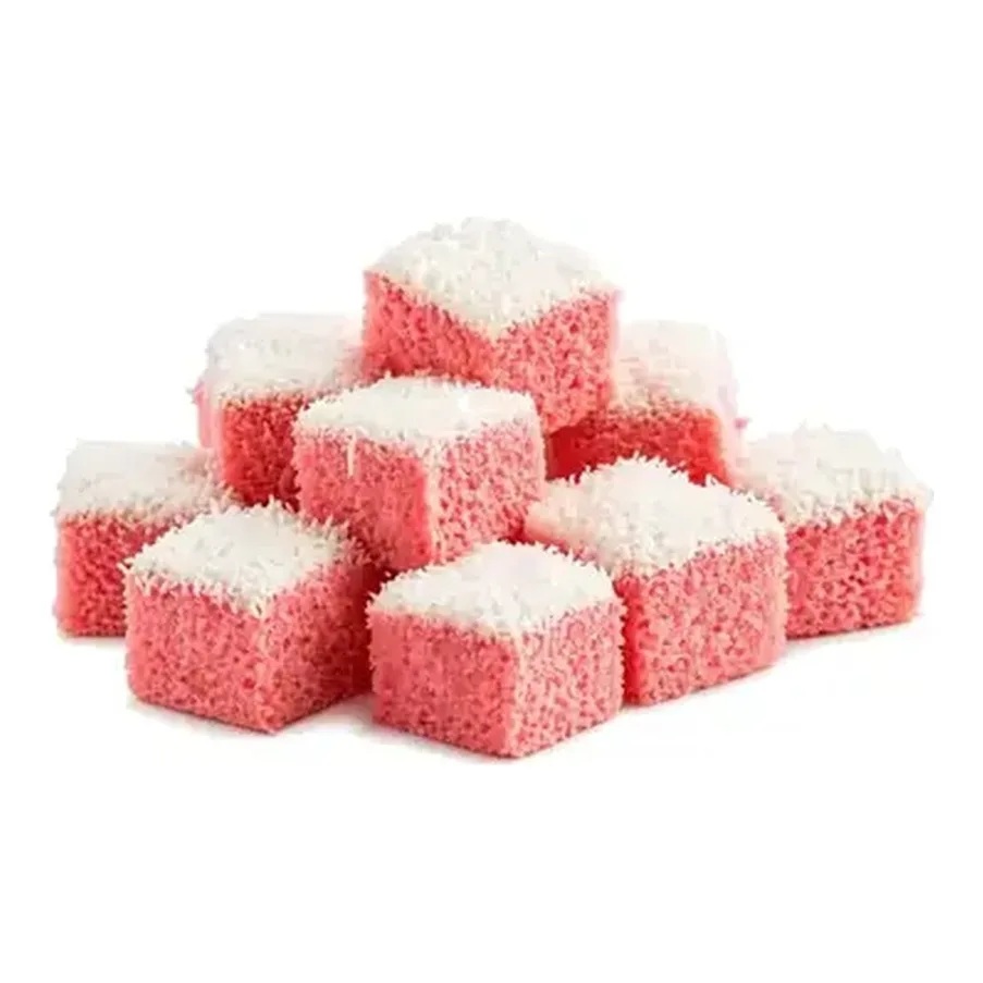Coconut Red Cakes