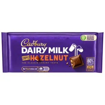 Cadbury Dairy Milk Chopped Nut Chocolate 95g
