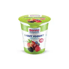 Benna Yogurt Light Red Fruits w/pcs 150g