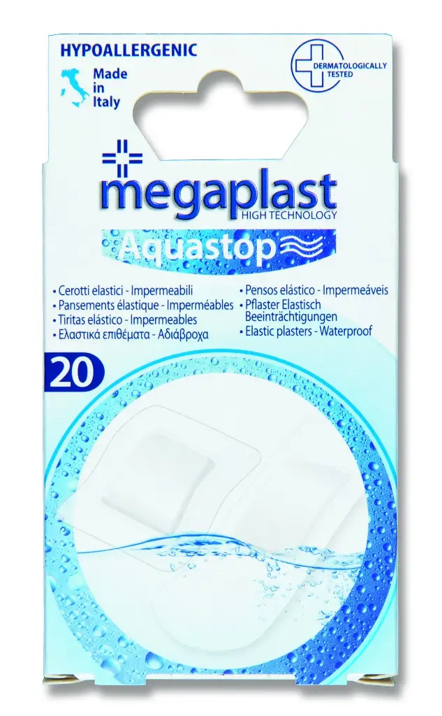 Megaplast 20 pcs Waterproof Elastic Plasters