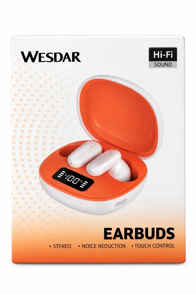Wesdar True Wireless Earbuds (TWS1002) 1 pc