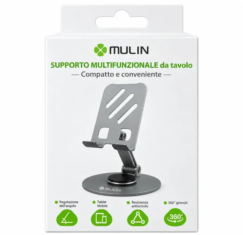 Mulin Multi-Use Desk Stand (KP-927) 1 pc