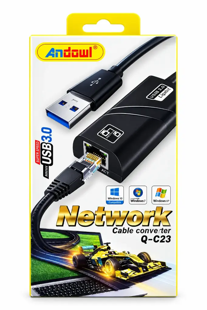 Network Cable Adapter/Converter (Q-C28) 1 pc