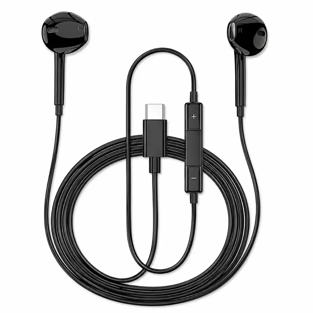 USB-C Wired Earphones (K-L135) 1 pc