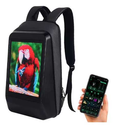 Bag Backpack Riding Backpack Led Control Phone Smart