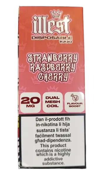 Illest 1k Strawberry Raspberry Cherry 