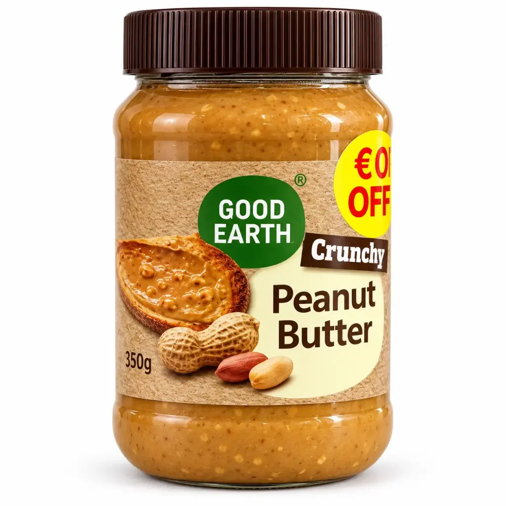 Good Earth Peanut Butter Smooth 350g 1 Off
