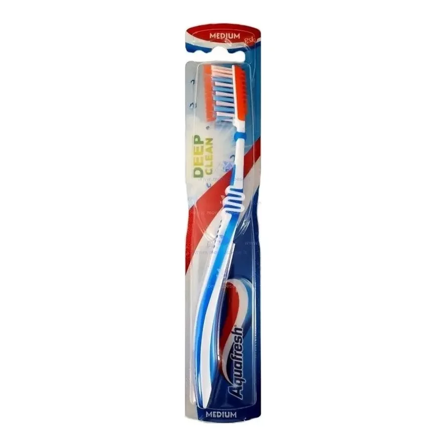 Aquafresh Deep Clean Teeth & Tongue Toothbrush 30g