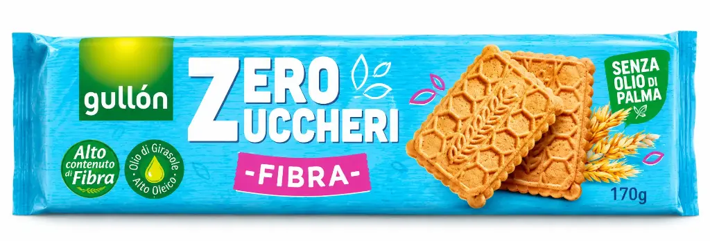 Gullón Zero Sugar Fiber Biscuits 170g