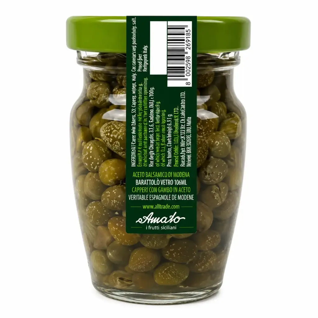 Amato Bs Capers Vinegar 80g