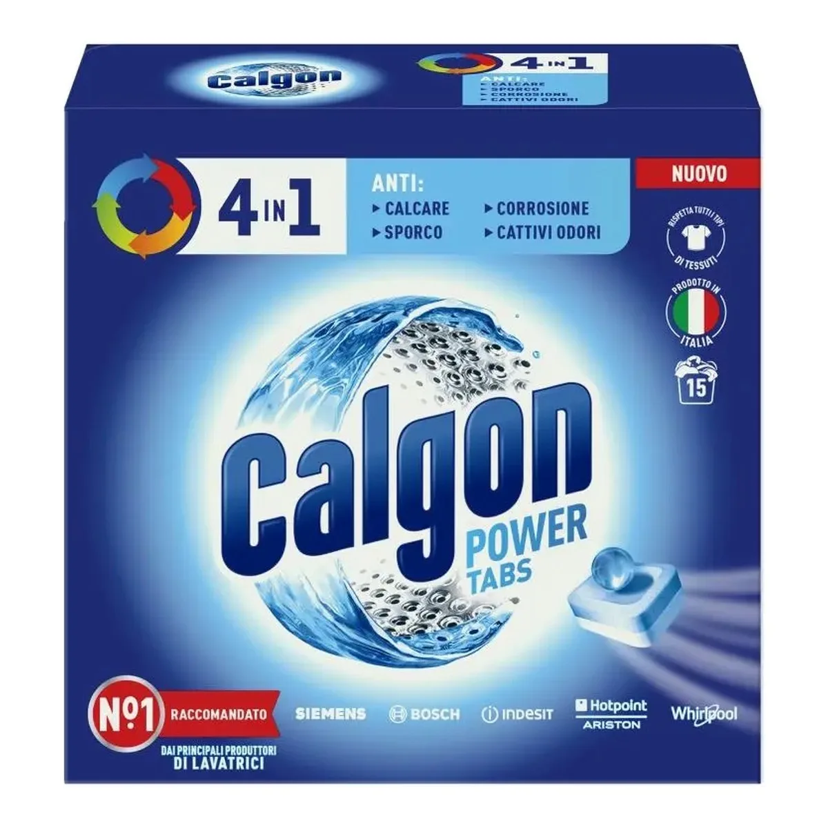 Calgon Power Tabs 4 in 1 x 15 tabs