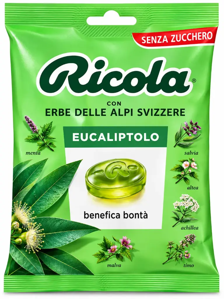Ricola Eucalyptus 70g