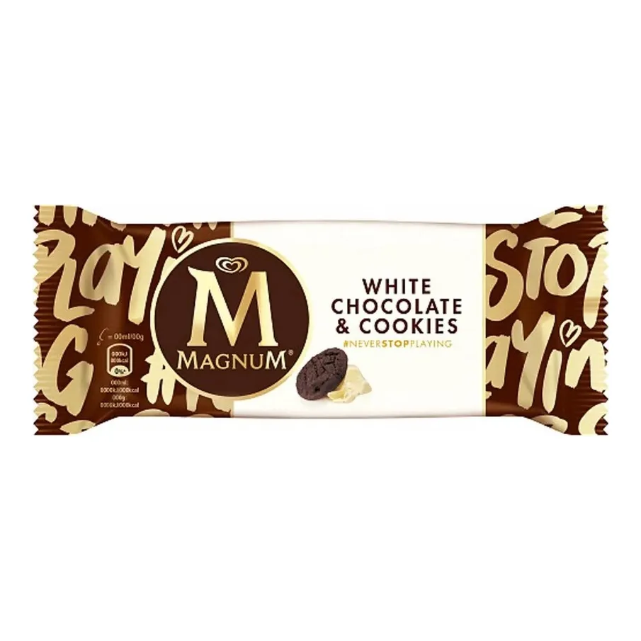 Algida Magnum White Chocolate & Cookie Ice Cream 90ml