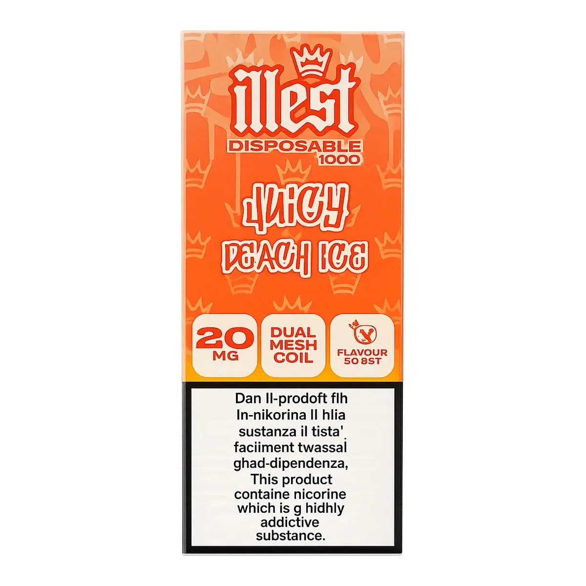 Illest 1k Juice Peach Ice