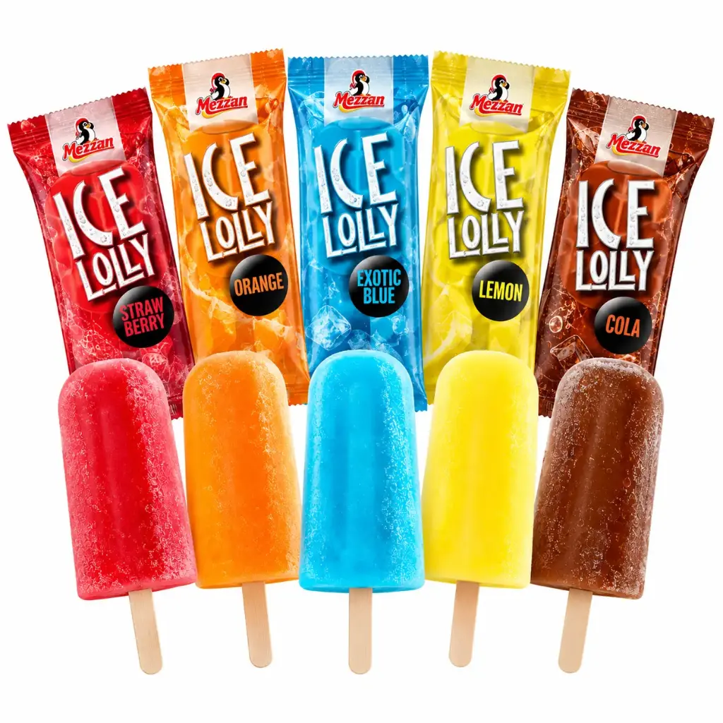 Mezzan Ice Lolly Exotic Blue ice creams 96g