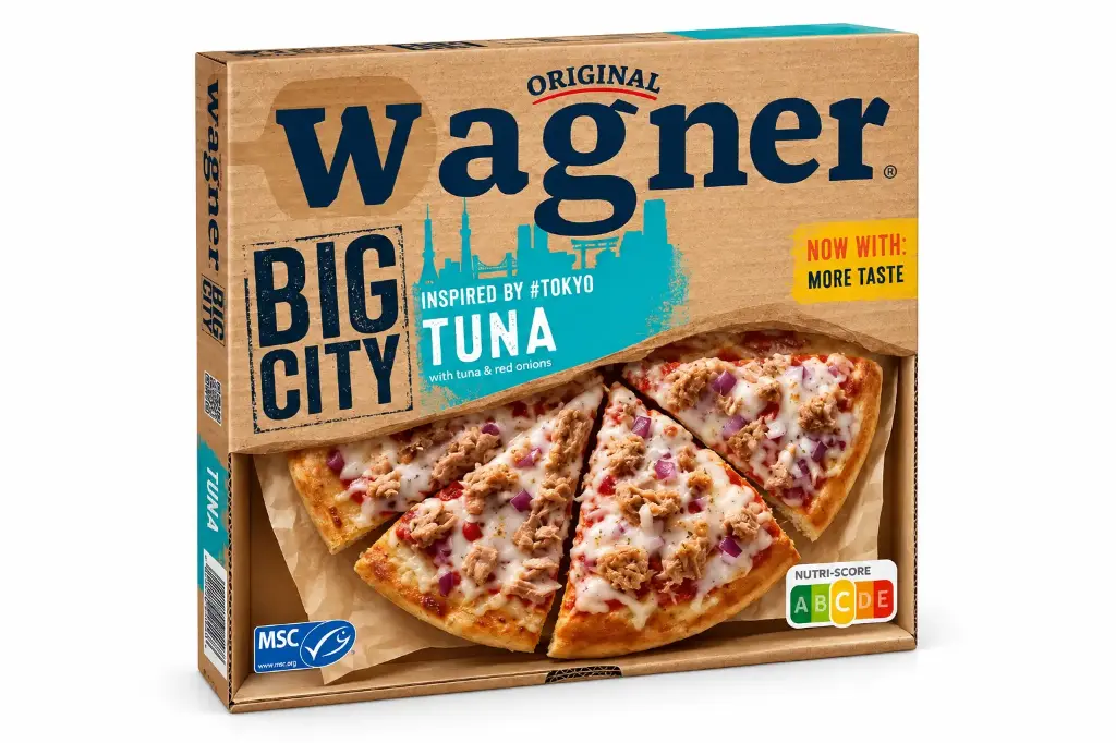 Wagner Big City Pizza Tokyo Tuna 445g