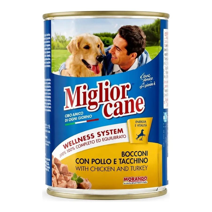 Miglior Cane Wet Food Chicken & Turkey 405g