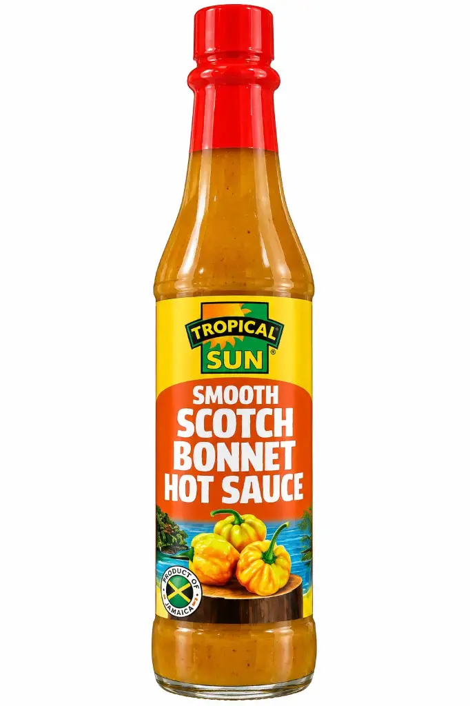 Tropical Sun Smooth Scotch Bonnet Hot Sauce 85ml