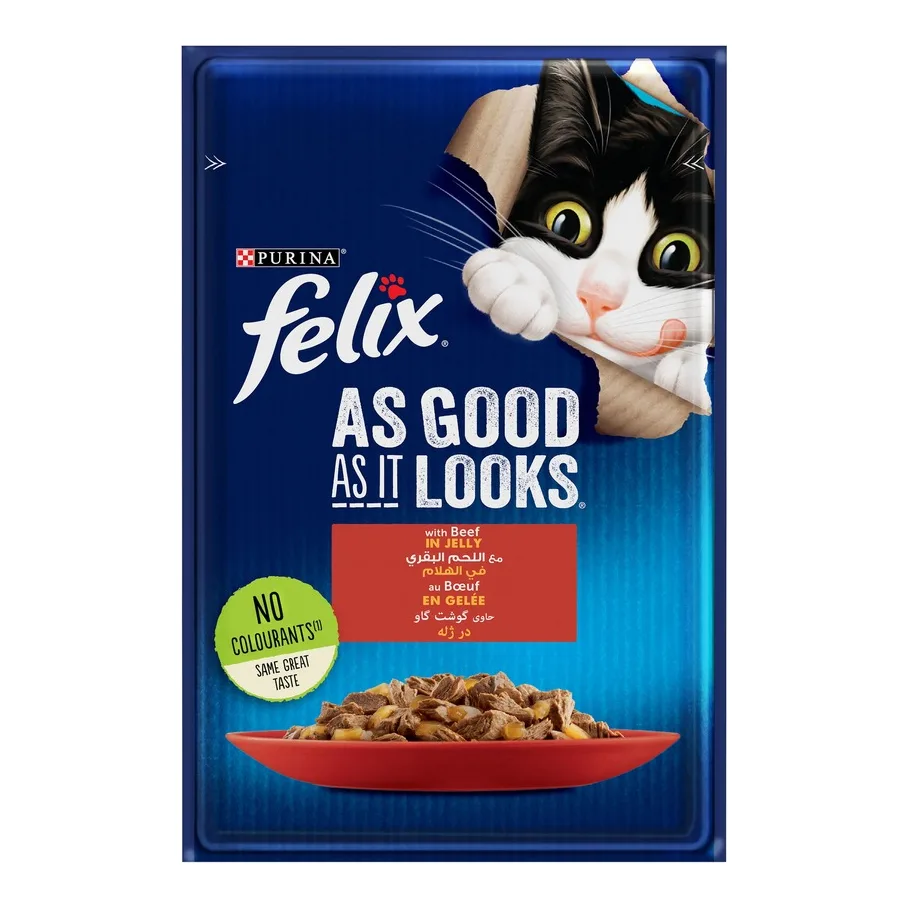 Felix Wet Cat Food Variety 85g Per Unit