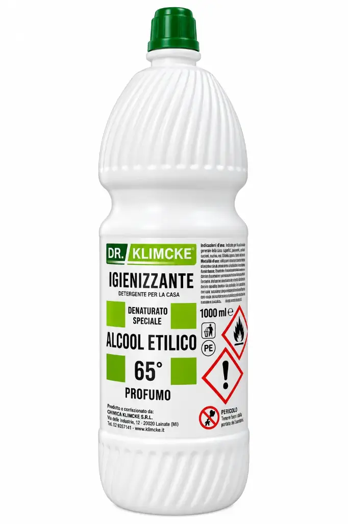 Dr Klimcke Denatured Alcohol 65° 1L