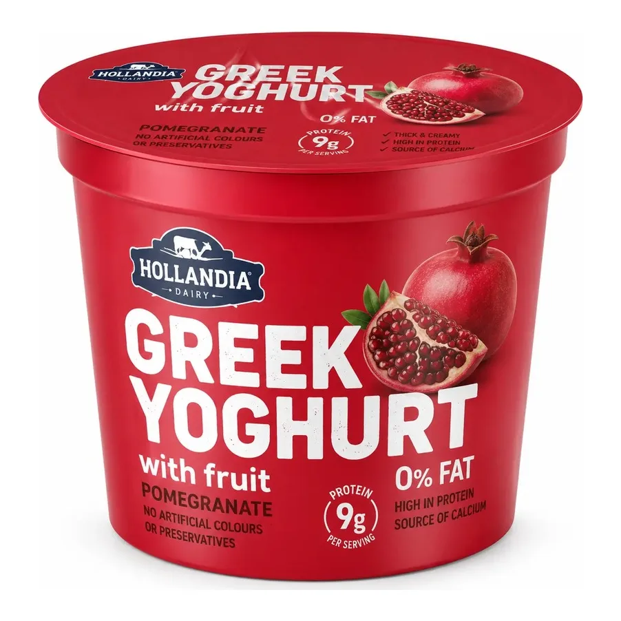 Koukakis Greek Yoghurt Strawberry & Cherry Pomfruit 150g