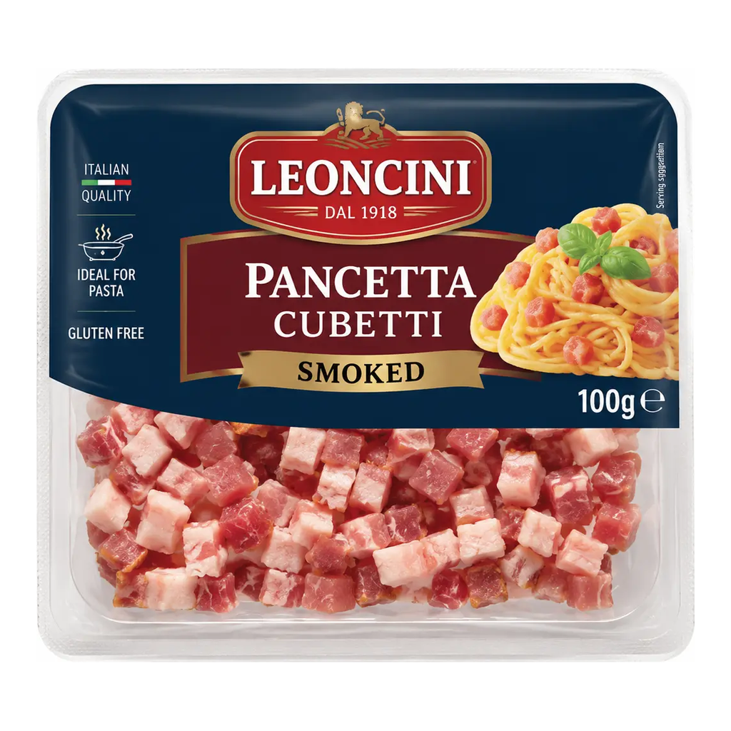 Leoncini Pancetta Cubetti Smoked 100g