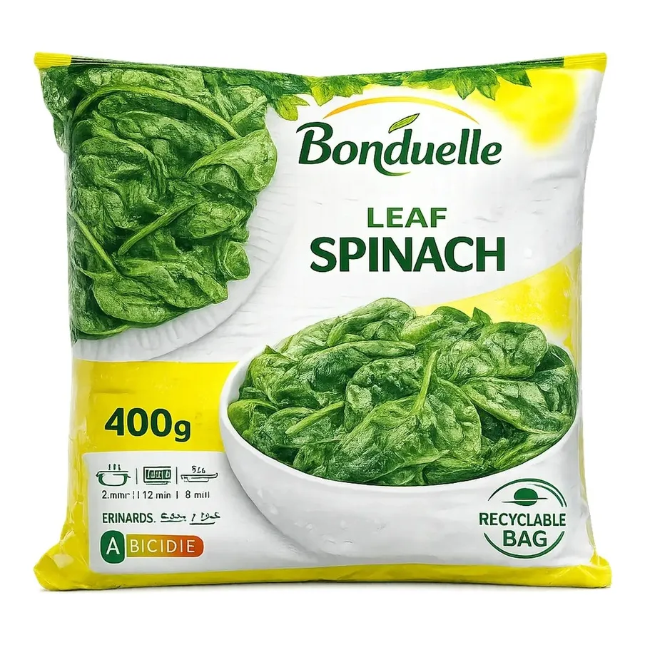 FRZ Bonduelle Leaf Spinach 400g