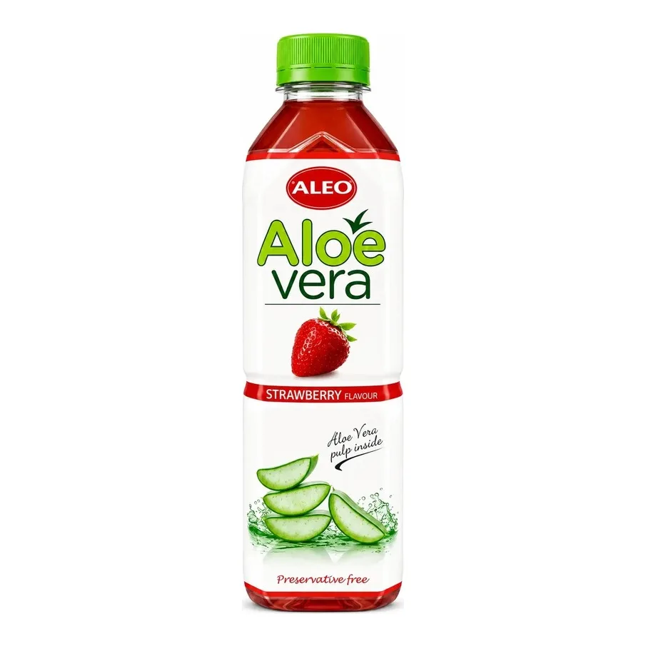 Aleo Aleo Vera Drink Strawberry 500ml