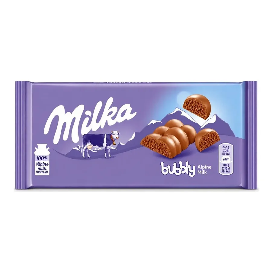 Milka Chocolate Bubble Milk 90g