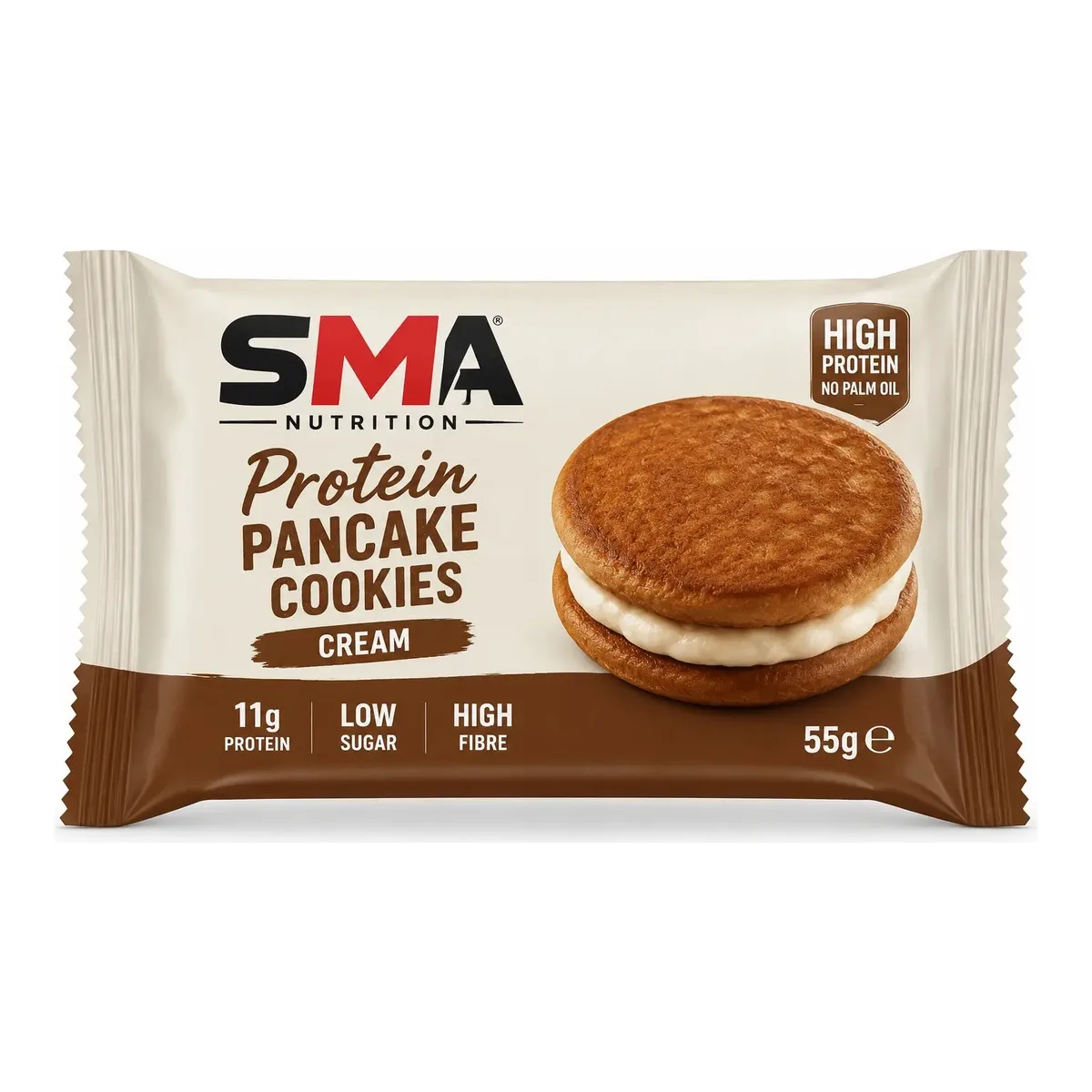 SMA Protein Pancake Cookies abd cream 55g 