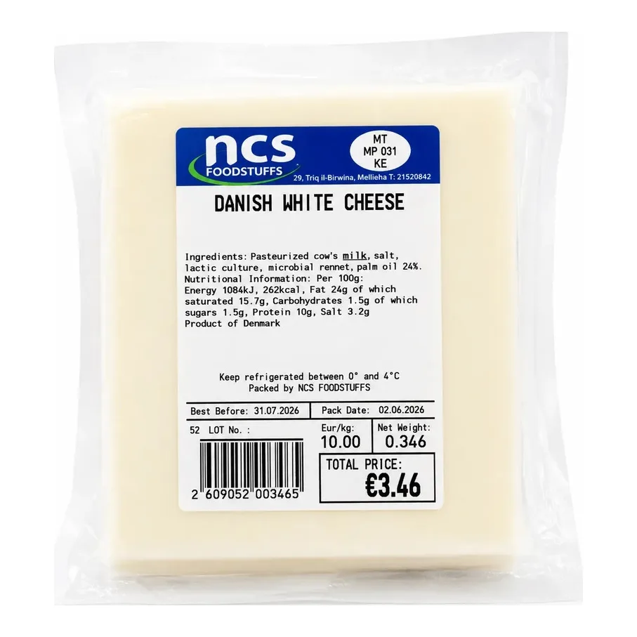 Danish White Cheese