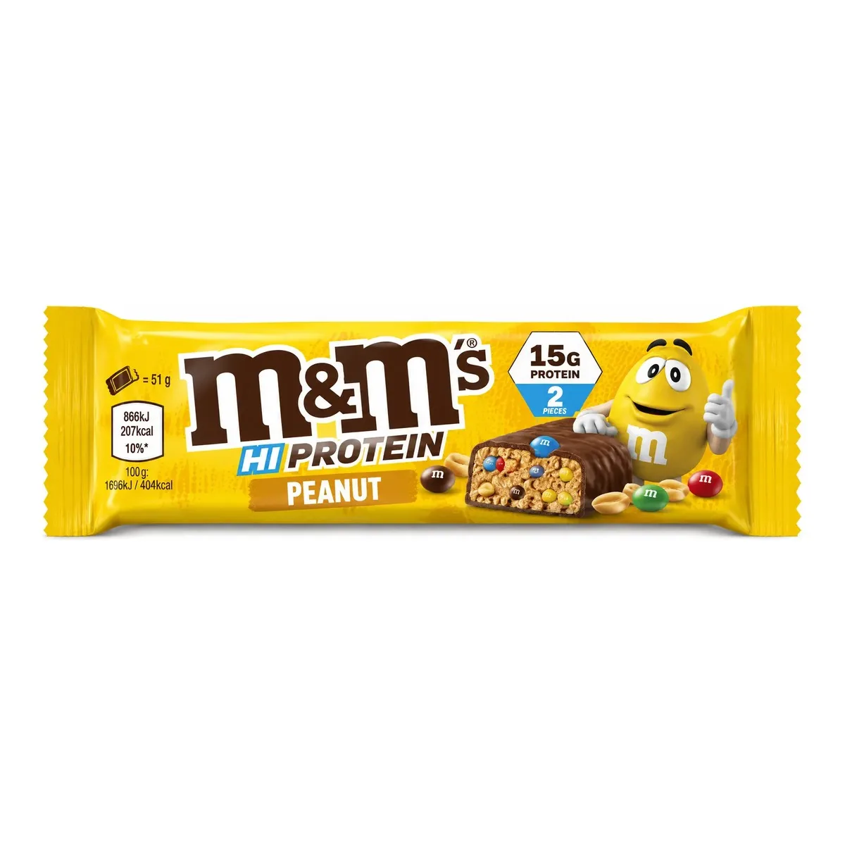 M&M's Protein Peanut Bar 51g
