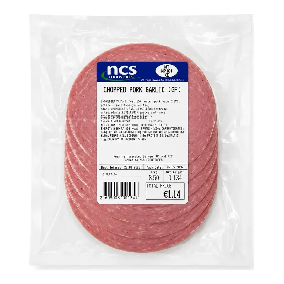 Chopped Pork Garlic