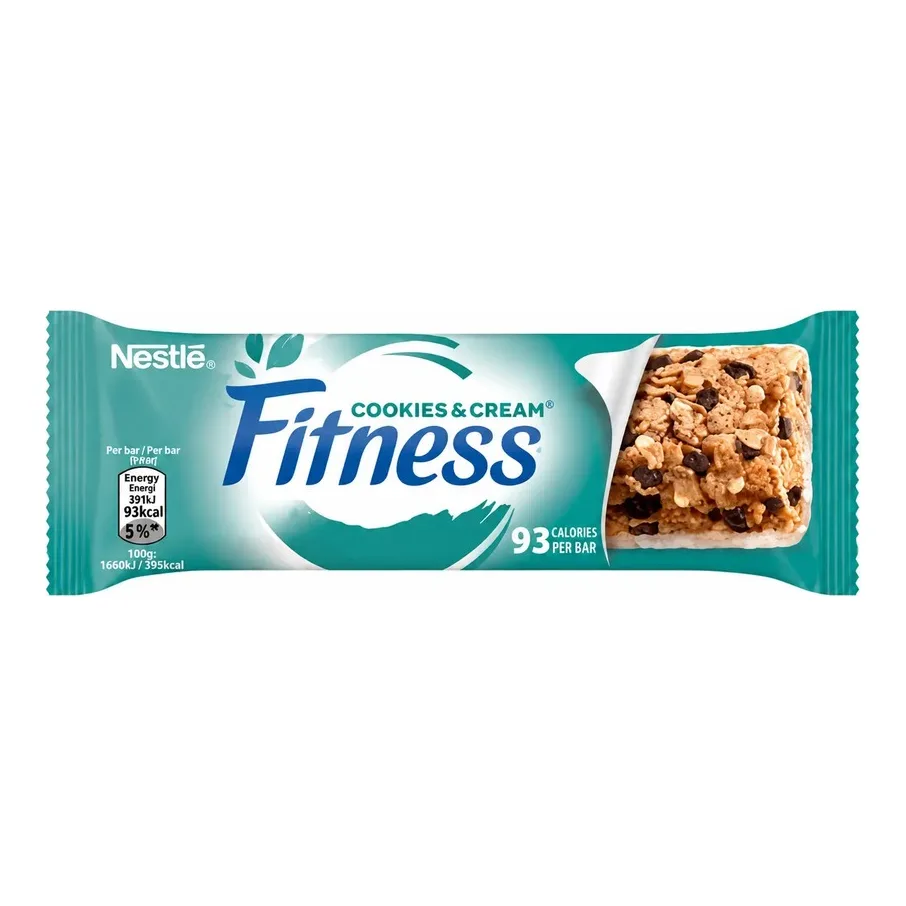 Fitness Cookies & Cream Protein Bar