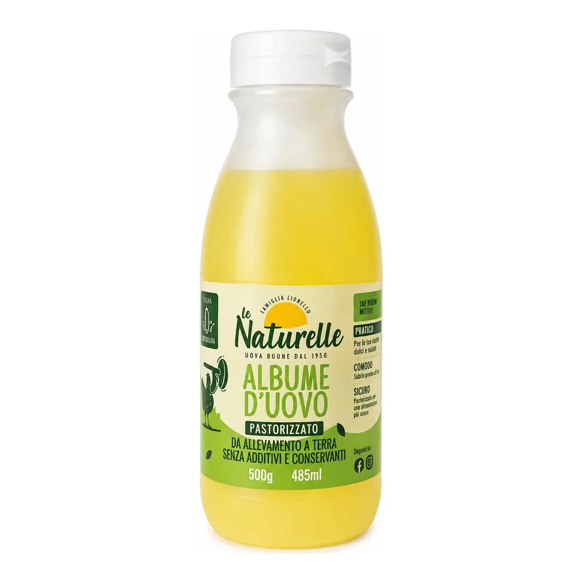 Le Naturelle Liquid Egg White Barn 500ML
