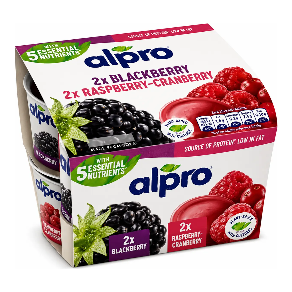 Alpro Yofu Blackber/Rasp/Cran 125g