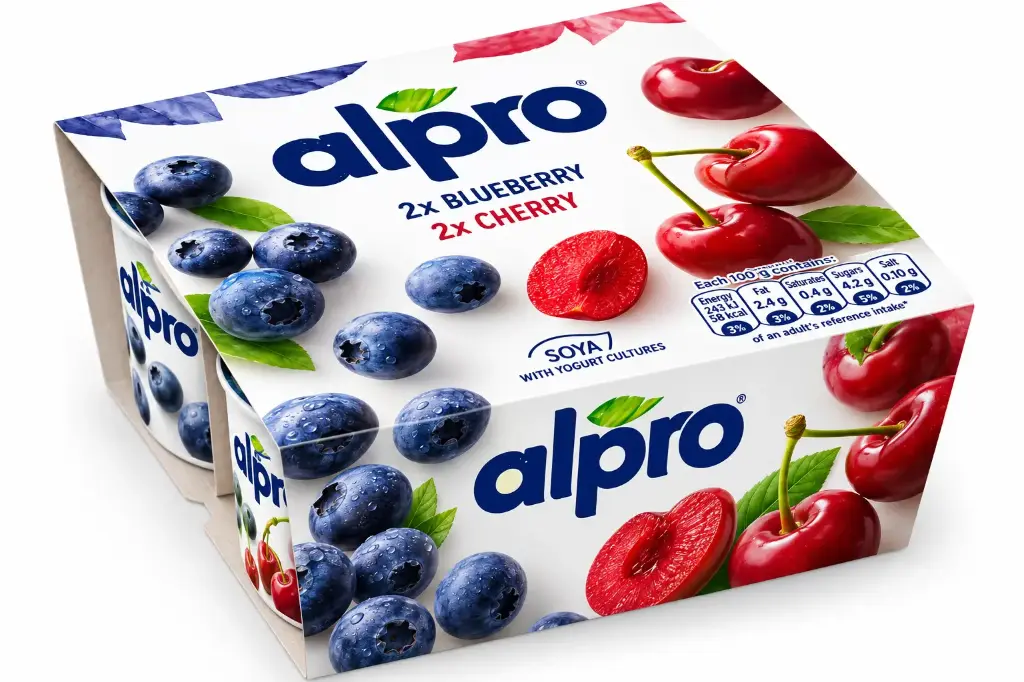 Alpro Yofu Blueberry Cherry 125g