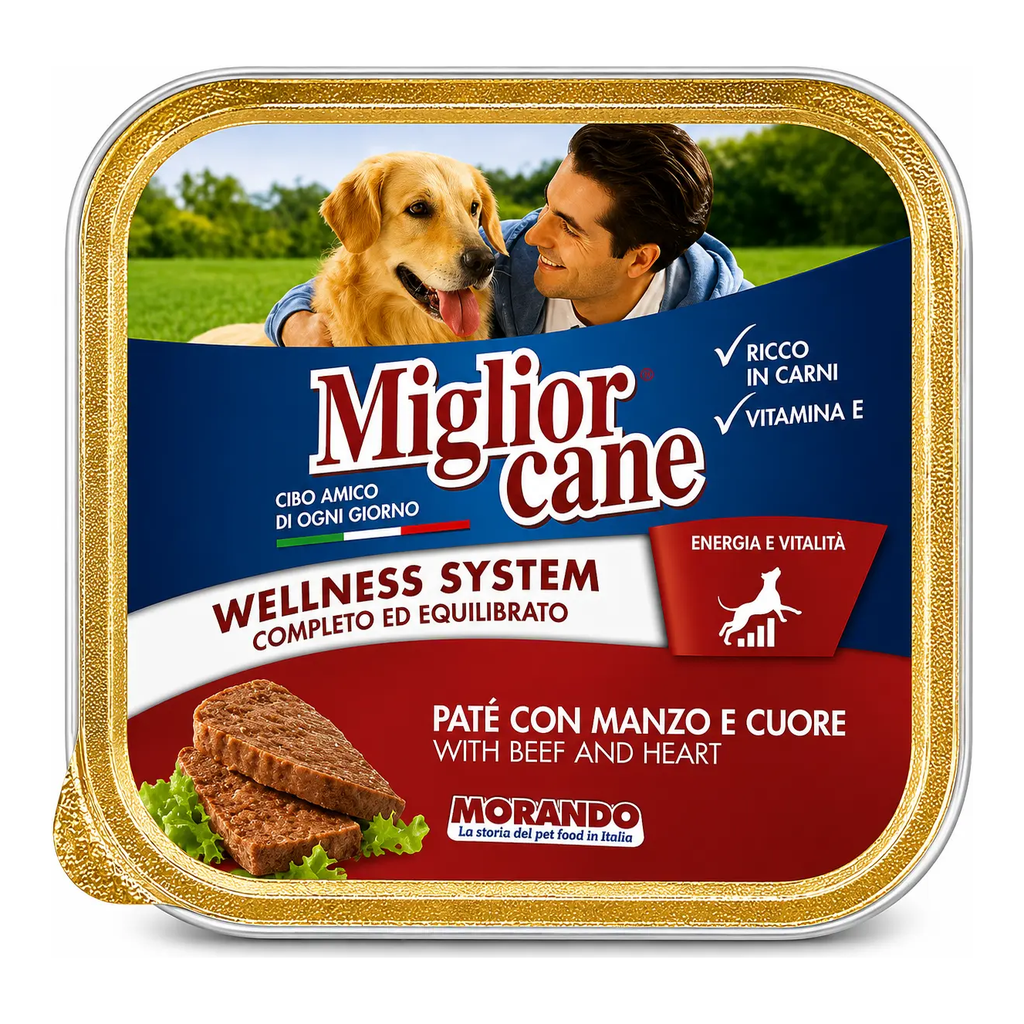 Miglior Cane Beef Dog Food Tray 150g