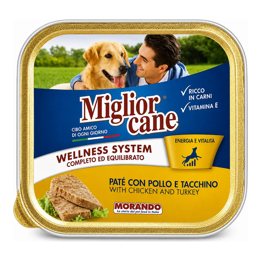 Miglior Cane Chicken Dog Food Tray 150g