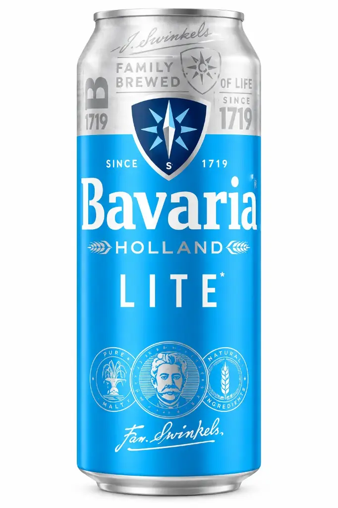 Bavaria Lite Can Beer 500ml 