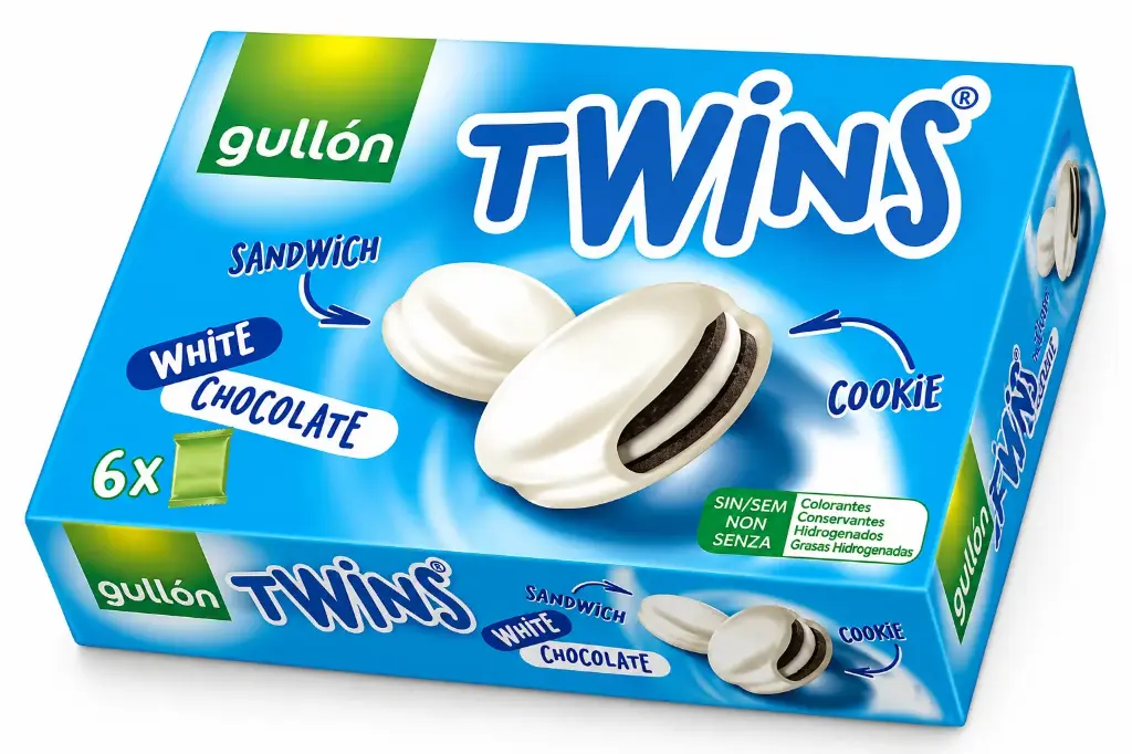 Gullon Twins White Chocolate