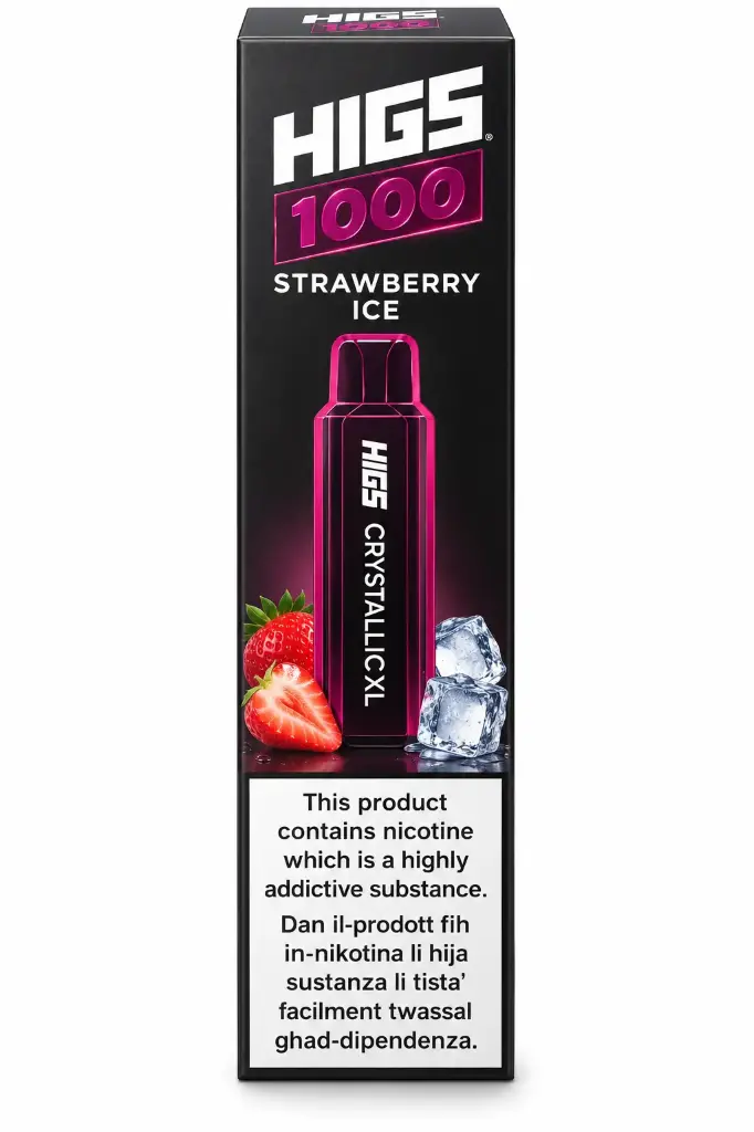 High 1000 Strawberry Ice 