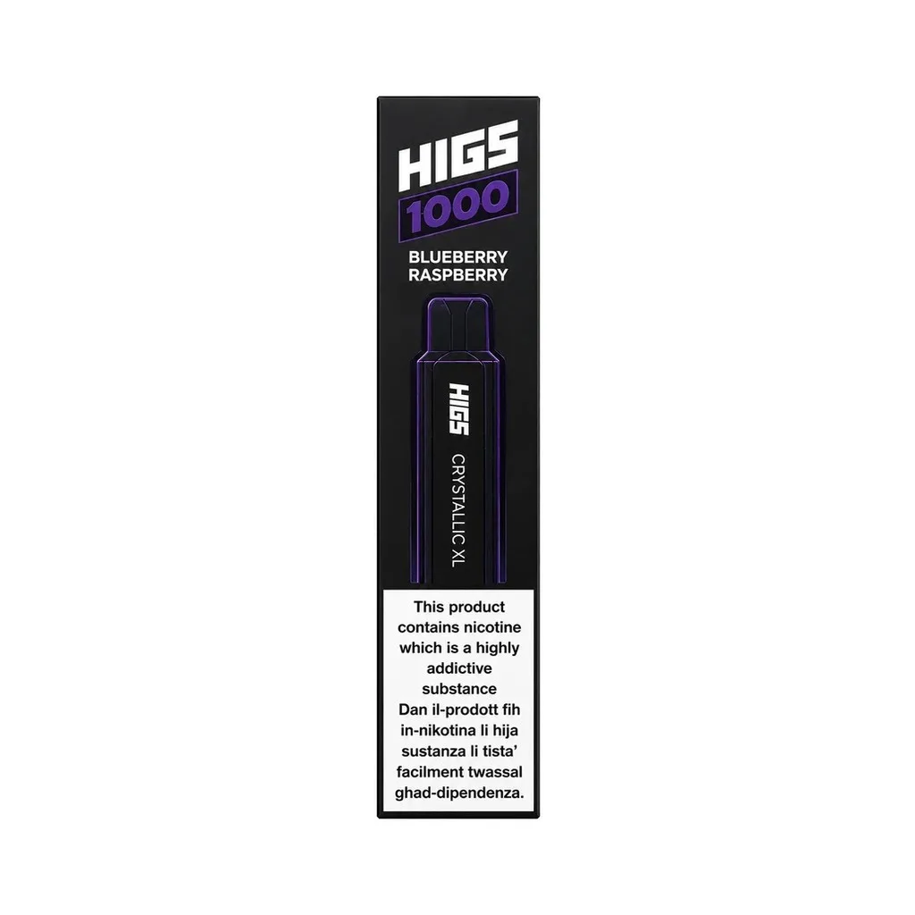 High 1000 Blueberry Raspberry