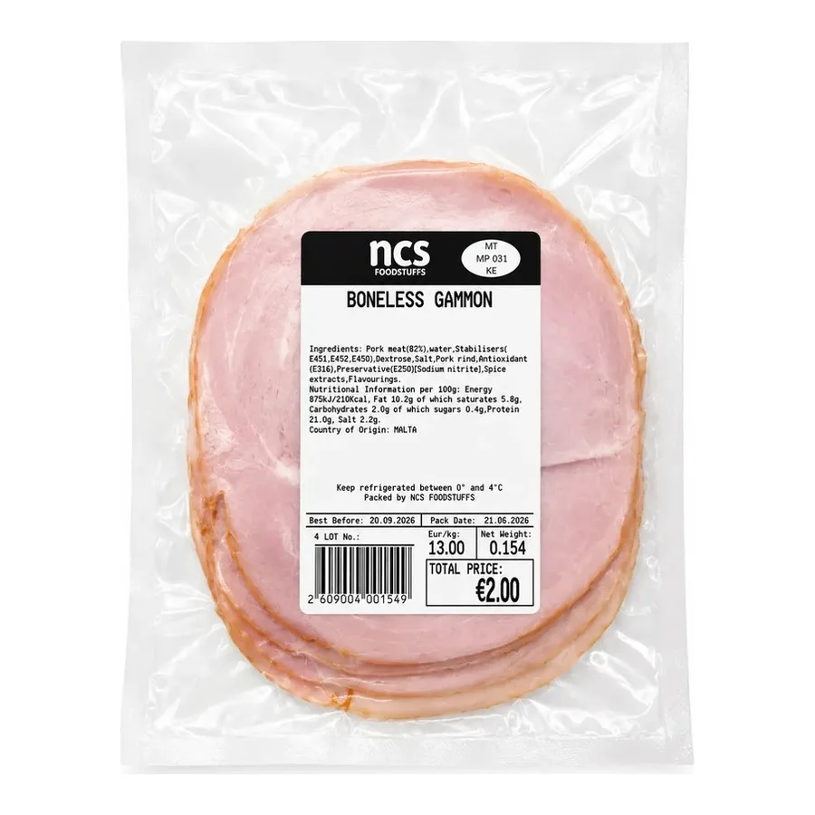 Boneless Gammon