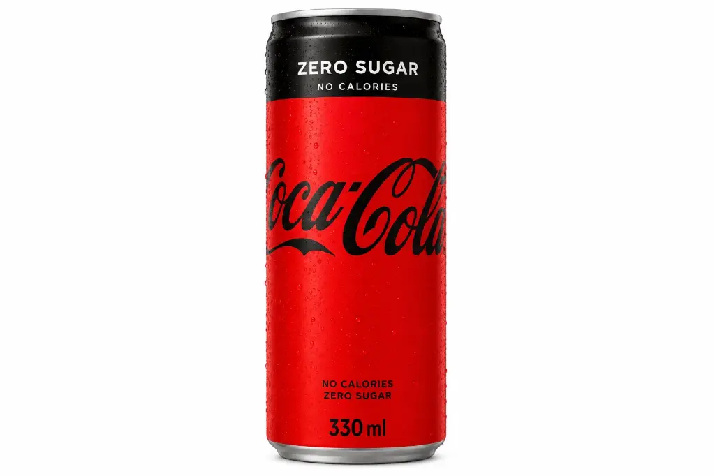 COCA-COLA ZERO THIN CAN 330 ML