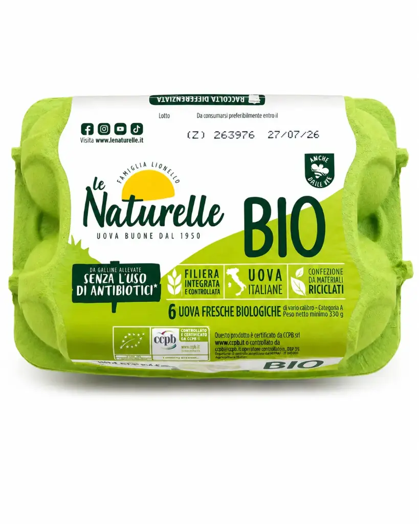 Le Naturelle Bio Fresh Eggs x 6